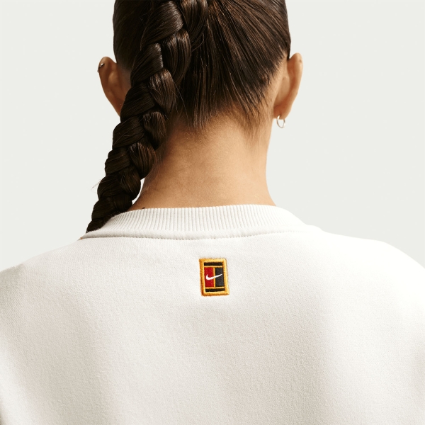 Nike Court Sweatshirt - Sail/Midnight Navy