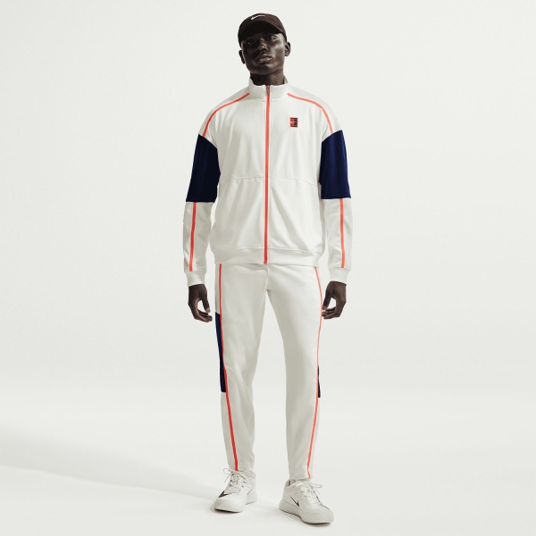 Nike Court Heritage Pantalones - Sail/Turf Orange