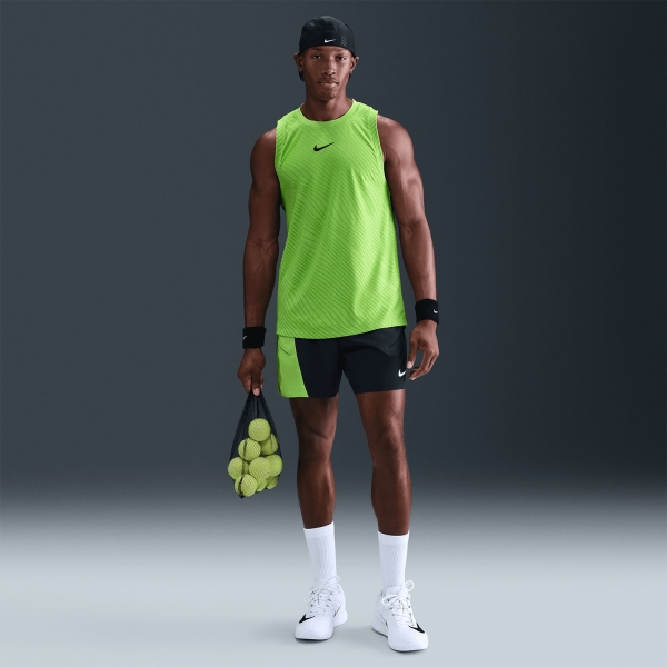 Nike Court Slam Top - Mean Green/Black