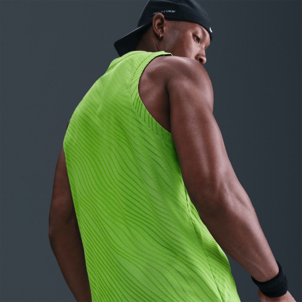 Nike Court Slam Top - Mean Green/Black