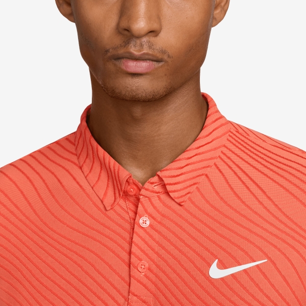 Nike Court Slam Pro Polo - Turf Orange/White