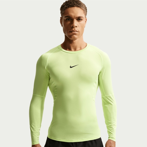 Nike Dri-FIT Pro Camisa - Light Liquid Lime/Black