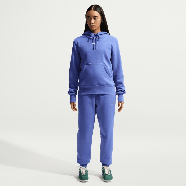Nike Phoenix Hoodie - Light Medium Blue/Sail