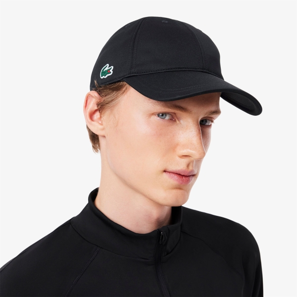 Lacoste Logo Cap - Noir