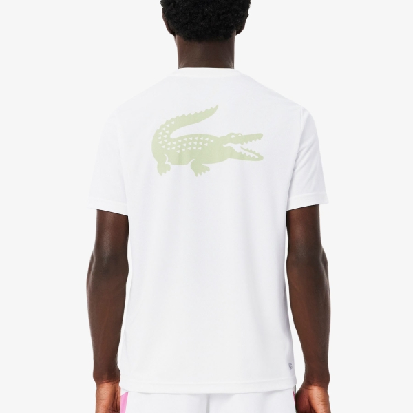 Lacoste Graphic T-Shirt - Blanc