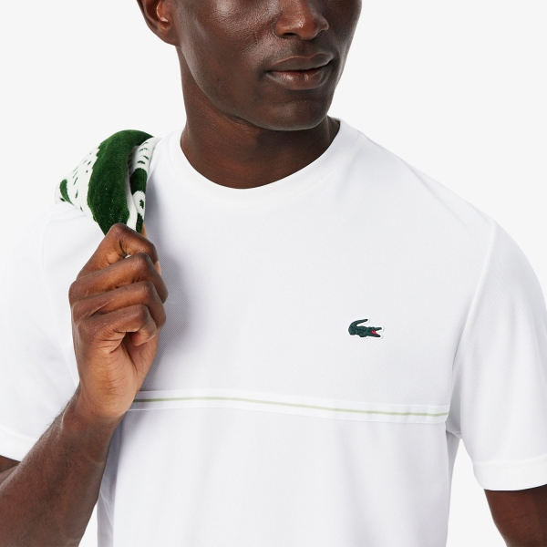 Lacoste Graphic T-Shirt - Blanc