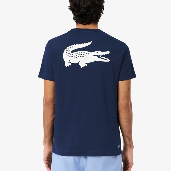 Lacoste Graphic T-Shirt - Bleu Marine
