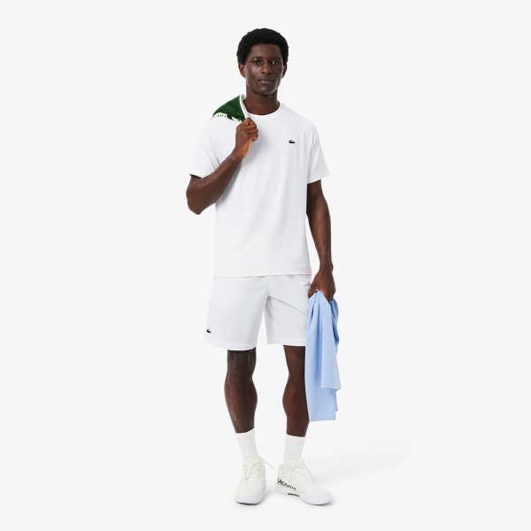 Lacoste Ultra Dry Stretch Camiseta - Blanc