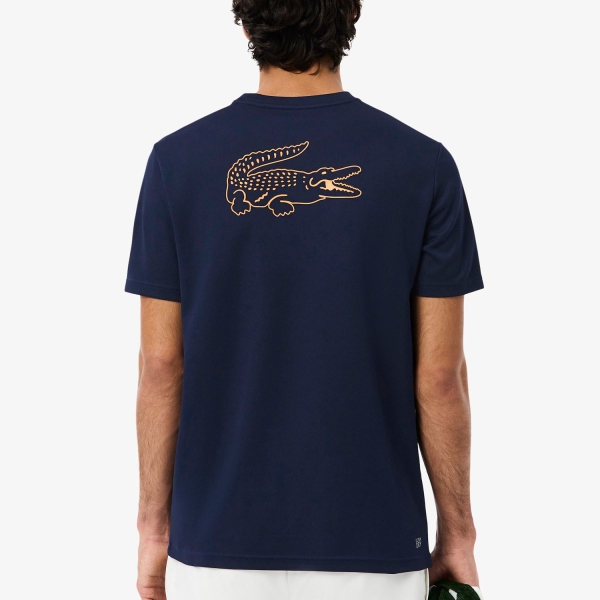 Lacoste Ultra Dry Pique Maglietta - Bleu Marine