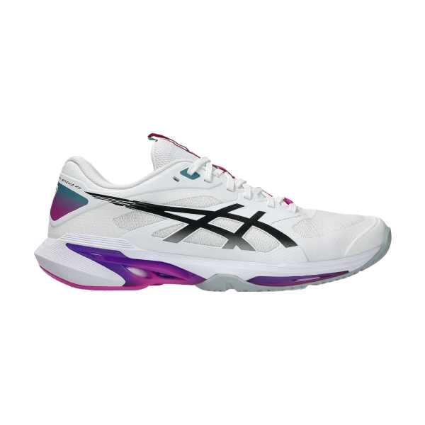 Scarpe Padel Uomo ASICS Solution Speed FF 4  White/Digital Sakura 1041A532101