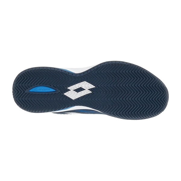 Lotto Mirage 200 II PRT Clay - Navy Blue/All White/Dodgers Blue