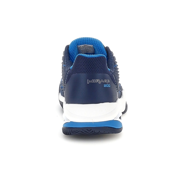 Lotto Mirage 200 II PRT Clay - Navy Blue/All White/Dodgers Blue