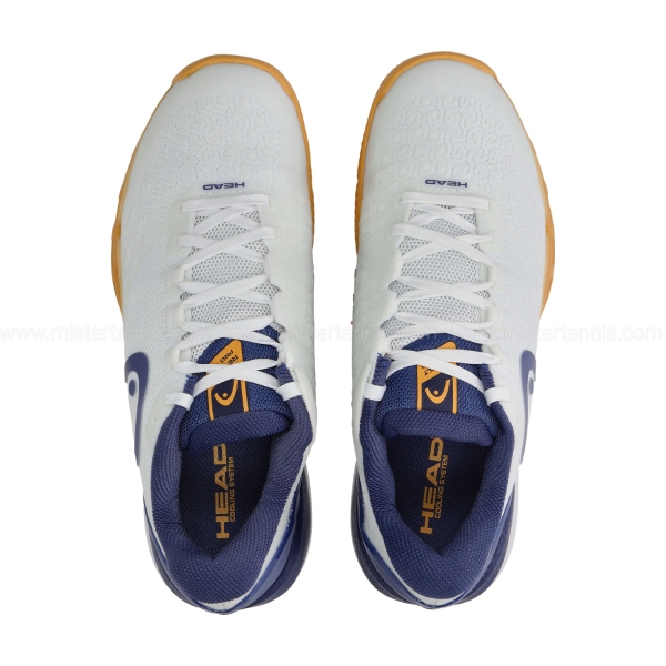 HEAD Revolt Pro 5.0 Clay - White/Apricot