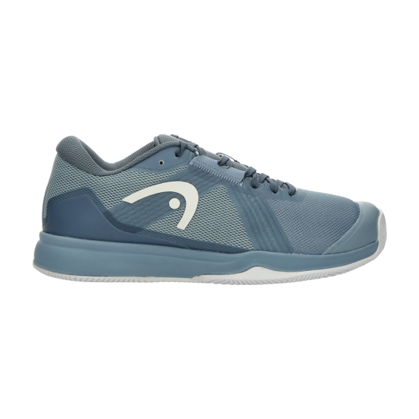 Women's Padel Shoes HEAD Sprint Team 4.0 Clay  Denim/Dark Blue 274436 DEDB