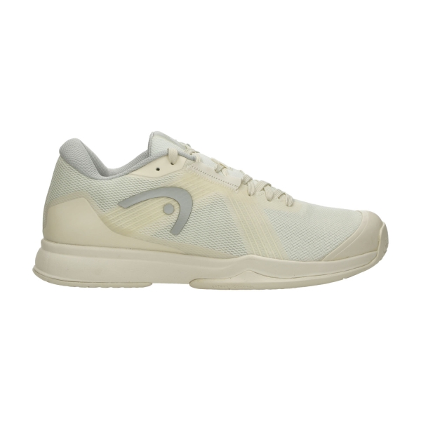 Women's Padel Shoes HEAD Sprint Team 4.0  Chalk White/Light Grey 274446 CWLG