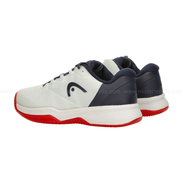 HEAD Revolt Pro 5.0 Clay Niños - White/Navy