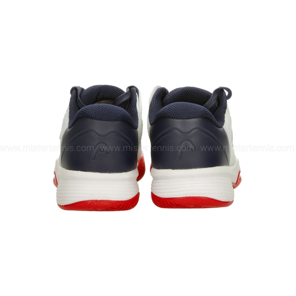 HEAD Revolt Pro 5.0 Clay Niños - White/Navy