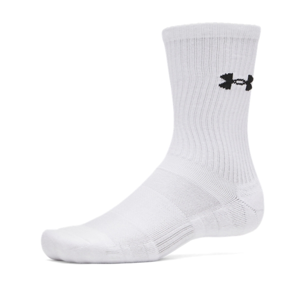 Under Armour Performance Crew x 3 Calcetines - White/Ultimate Black