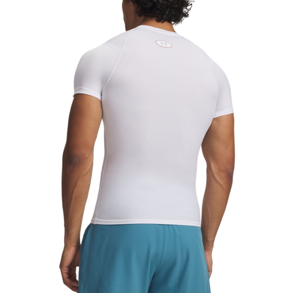 Under Armour HeatGear Elite Maglietta - White/Halo Gray/Reflective