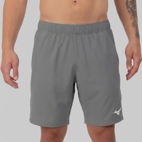 Men's Padel Shorts Mizuno Flex 8in Shorts  Quiet Shade 62GB260107