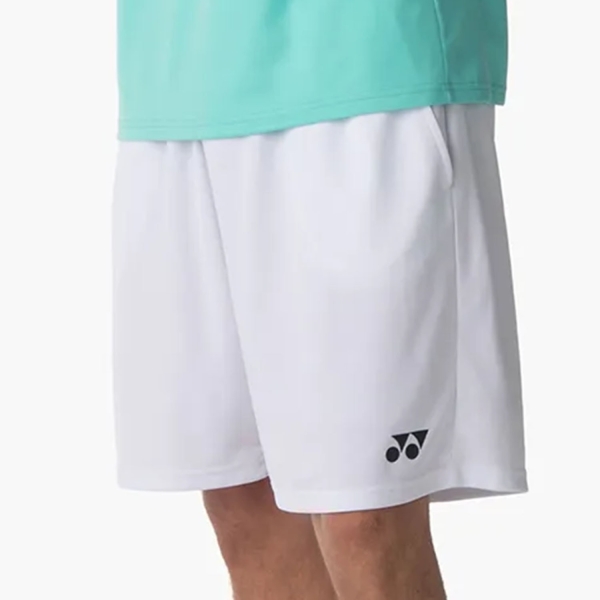 Shorts Padel Hombre Yonex Practice Pro 7.5in Shorts  White ABUPY15246B