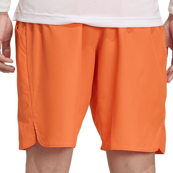 adidas Club CLIMACOOL 7in Shorts - Pure Orange