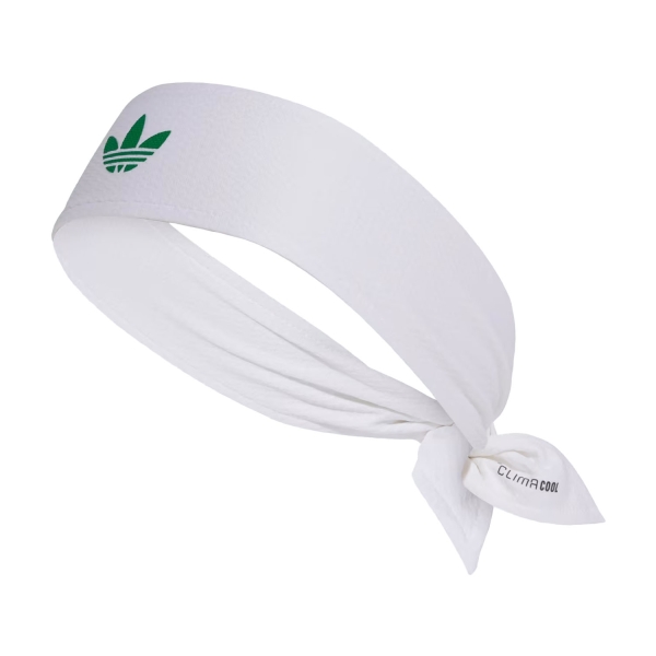 Banda Padel adidas Originals CLIMACOOL Banda  White/Green JW6111