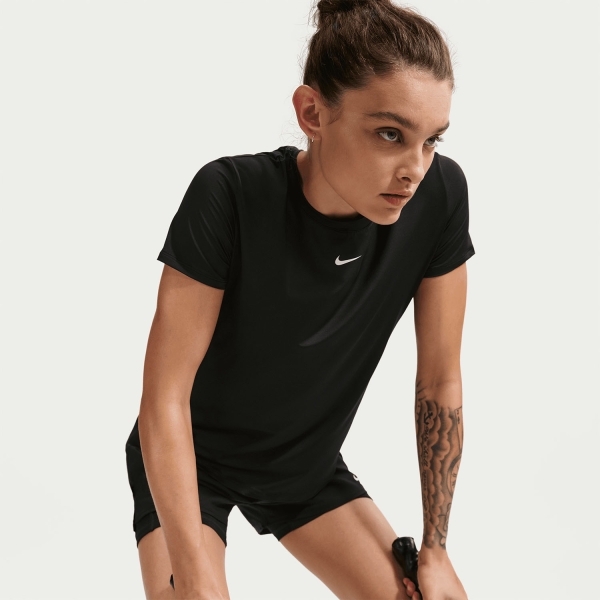 Nike One Classic Maglietta - Black/White