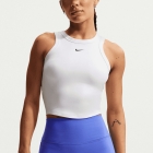 Nike Dri-FIT One Canotta - White/Black Nike Dri-FIT One Canotta - White/Black