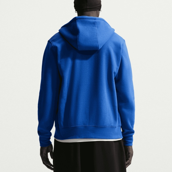 Nike Club Fleece Hoodie - Game Royal/White