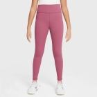 Nike One Swoosh Tights Niña - Peony/White Nike One Swoosh Tights Niña - Peony/White