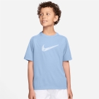 Nike Multi Swoosh Maglietta Bambino - Hydrogen Blue/White Nike Multi Swoosh Maglietta Bambino - Hydrogen Blue/White