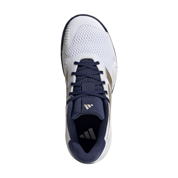 adidas Barricade Bambini - FTWR White/Cyber Metallic/Dark Blue