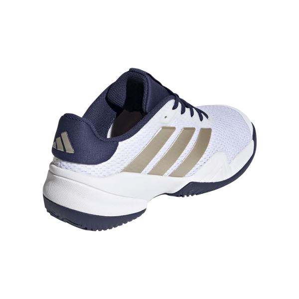 adidas Barricade Bambini - FTWR White/Cyber Metallic/Dark Blue