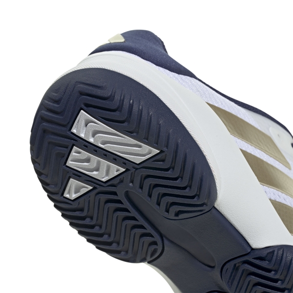 adidas Barricade Bambini - FTWR White/Cyber Metallic/Dark Blue