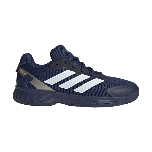 Junior's Padel Shoes adidas Ubersonic Junior  Dark Blue/FTWR White/Core Black JR4510