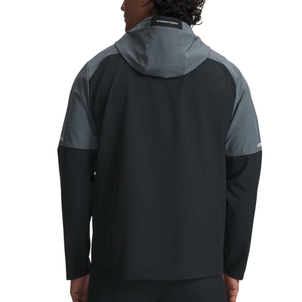 Under Armour Tech Utility Jacket - Black/Castlerock/Venom Red