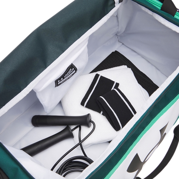 Under Armour Undeniable 5.0 Bolso Pequeño - White/Arden Green/Black