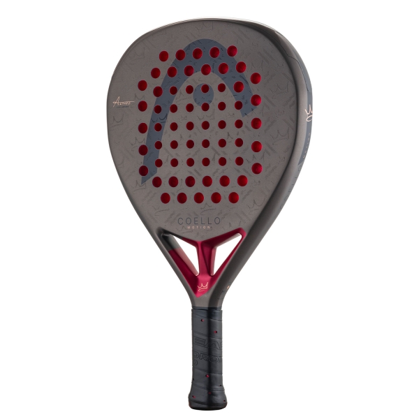 HEAD Coello Motion Padel - Brown/Black/Red
