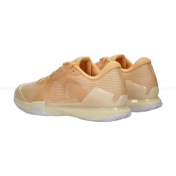 HEAD Sprint Pro 4.0 Clay - Apricot/Vanilla