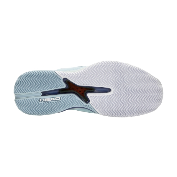 HEAD Revolt Pro 5.0 Clay - Light Blue/Dark Blue