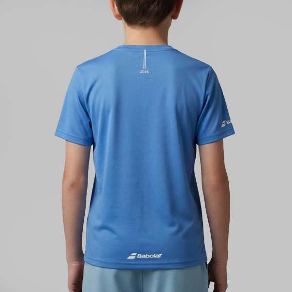 Babolat Exercise Crew Camiseta Niño - Malibu Blue