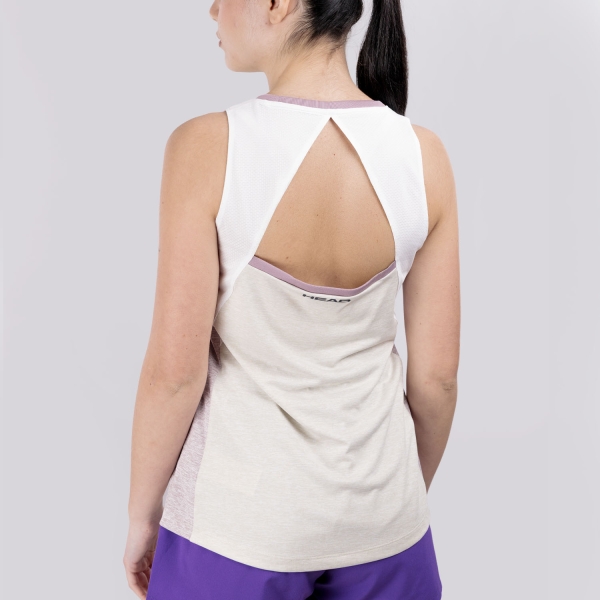 HEAD Play Tech Pro Canotta - White