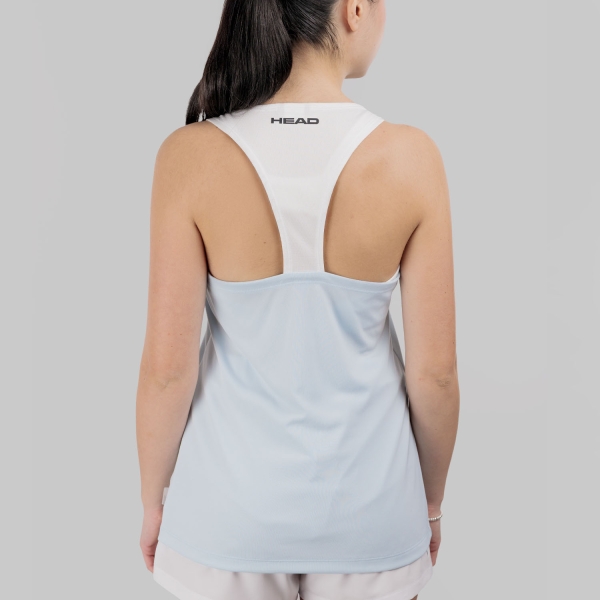 HEAD Spirit Performance Canotta - Light Blue/White