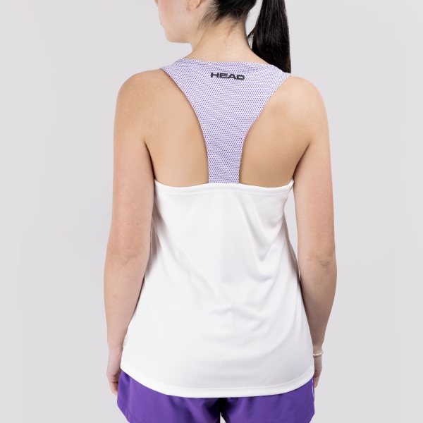 HEAD Spirit Performance Canotta - White/Purple