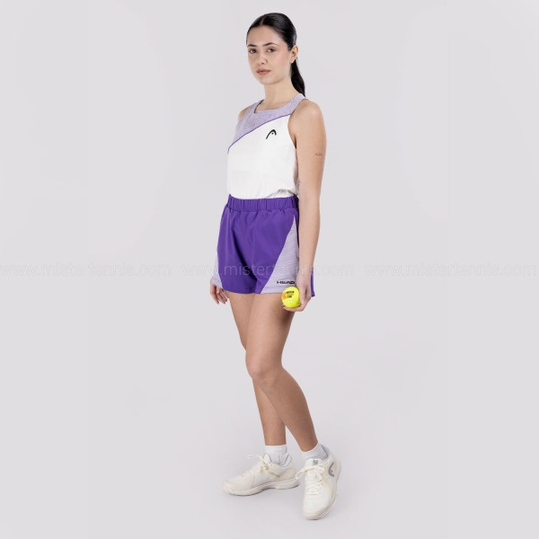 HEAD Spirit Performance Canotta - White/Purple