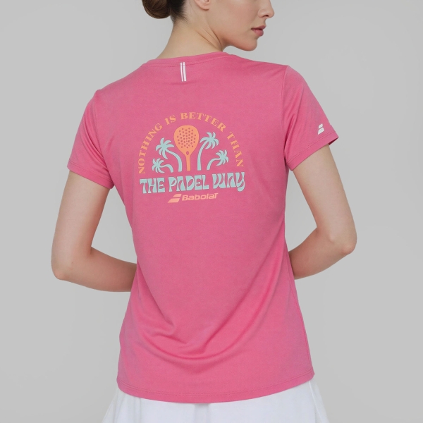 Babolat Performance Camiseta - Sun Kissed Coral