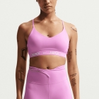 Nike Indy Swoosh Sujetador Deportivo - Light Magenta/White Nike Indy Swoosh Sujetador Deportivo - Light Magenta/White