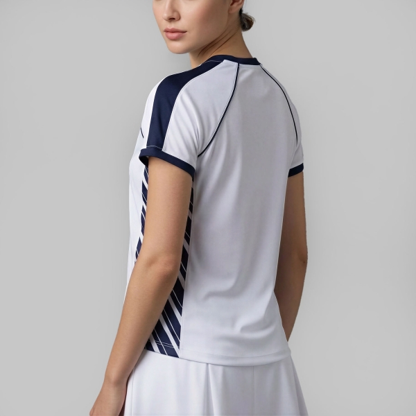 Fila Josefine T-Shirt - White/Navy