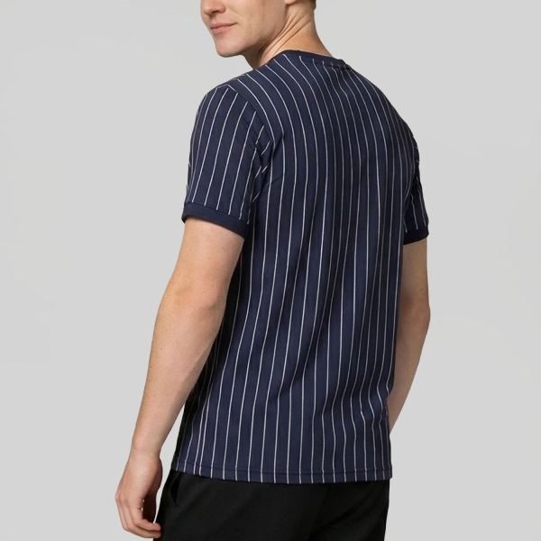 Fila BB Stripes Maglietta - Navy/White